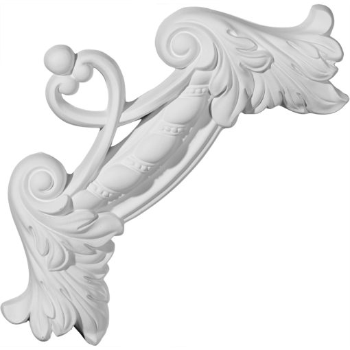 PML09X09DE 9"W x 9"H Devon Rope Panel Molding Corner