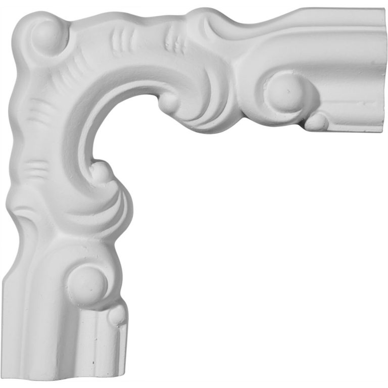 PML05X05SE 5-1/8"W x 5-1/8"H Seville Panel Molding Corner