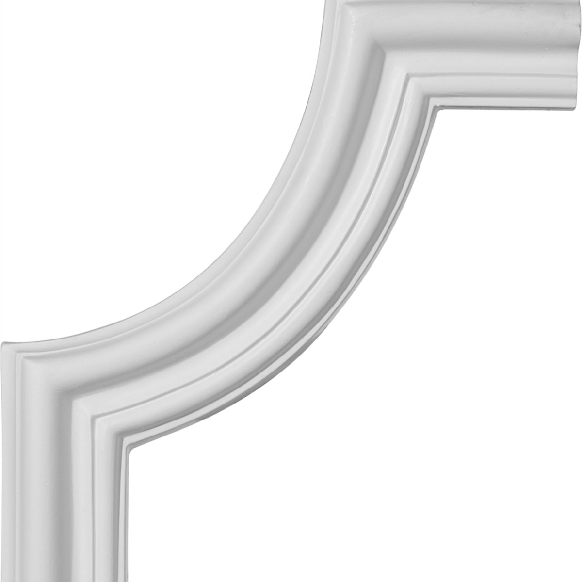PML10X10SE 10-1/2"W x 10-1/2"H Seville Panel Molding Corner