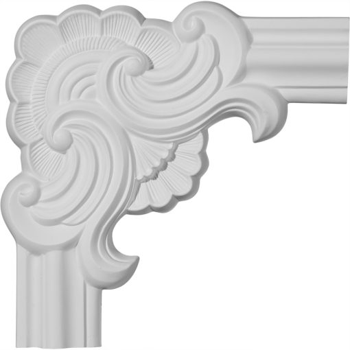 PML10X10PM 10-5/8"W x 10-5/8"H Pompeii Panel Molding Corner