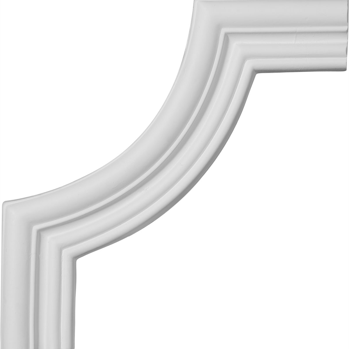 PML09X09SW 7-3/4"W x 7-3/4"H Swindon Panel Molding Corner