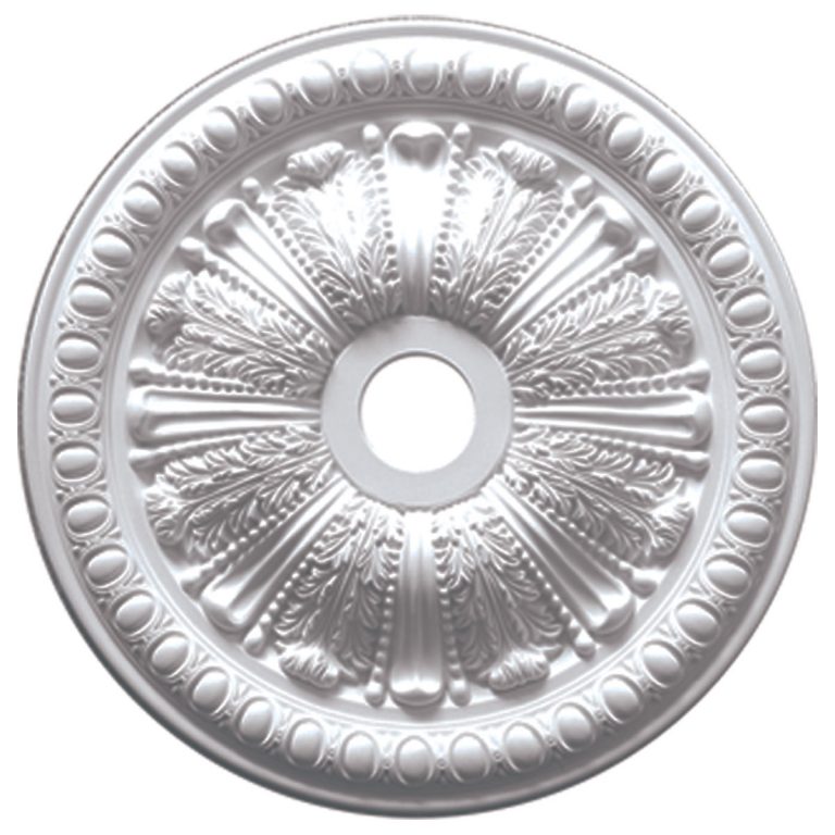 CM27TO 27-7/8"OD x 3-7/8"ID (6-3/4" Canopy) x 2-1/2"P Tomango Egg & Dart Ceiling Medallion