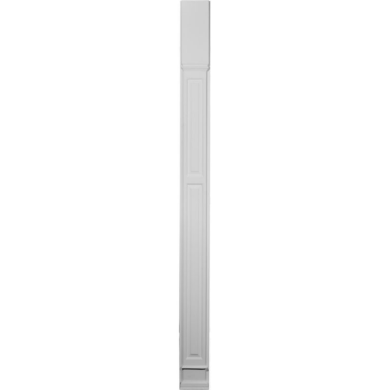 PIL07X90X02DP 7"W x 90-1/2"H x 2-3/8"P Double Raised Panel, Trimmable by 12" (each)