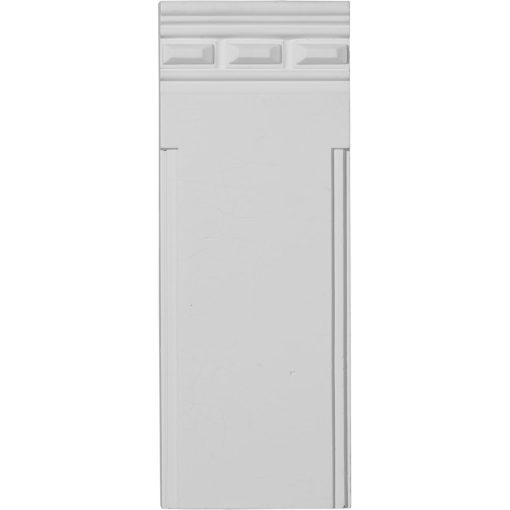 PB04X11X01DE 4-1/2"W x 11-3/4"H x 1-1/4"P Devon Traditional Plinth Block