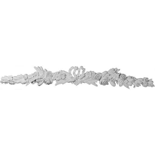ONL48X06X02VI 48"W x 6"H x 2-1/4"P Viceroy Center with Scrolls Onlay