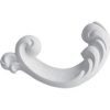 ONL05X02X00MA-R 5-1/4"W x 2-1/2"H x 7/8"P Maria Swag Onlay,Right