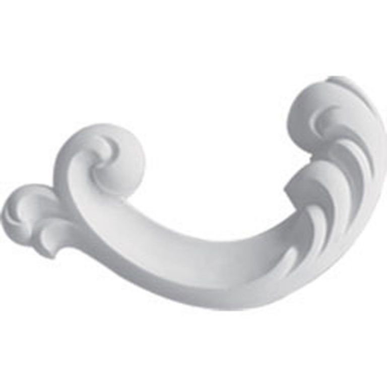 ONL05X02X00MA-R 5-1/4"W x 2-1/2"H x 7/8"P Maria Swag Onlay,Right