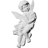 ONL10X09X01PO-L 10-5/8"W x 9-3/8"H x 1-1/8"P Pompeii Angel Corner Onlay,Left