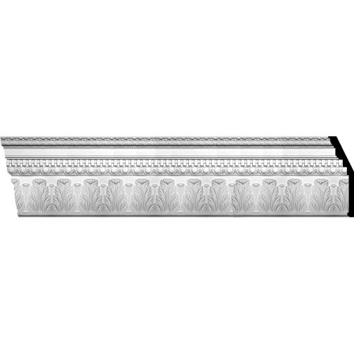 MLD11X04X12CH 11-7/8"H x 4"P x 12-5/8"F x 96"L Chesterfield Dentil & Egg Crown Molding