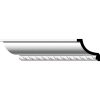 MLD03X03X04VA 2-3/4"H x 2-3/4"P x 4"F x 96"L Valeriano Rope Crown Molding