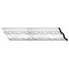 MLD07X05X08ZE 7"H x 5"P x 8-5/8"F x 96"L Zephyr with Egg & Dart Crown Molding
