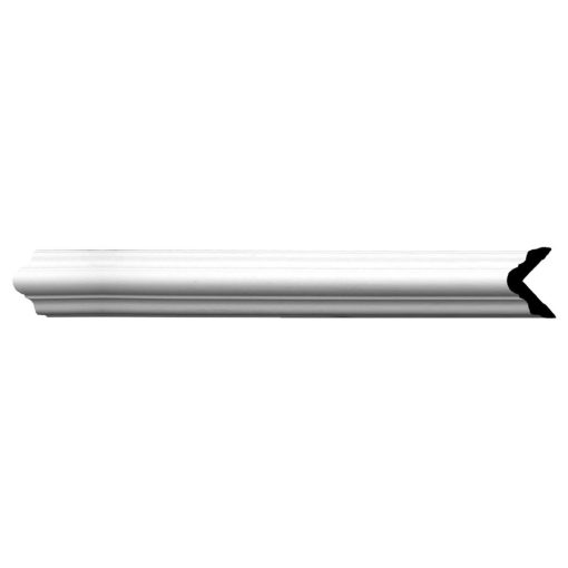 MLD01X01X02CO 1-1/2"H x 1-1/2"P x 2-1/8"F x 94-1/2"L Cole Smooth Corner Molding