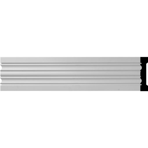 PML04X00LE 5-1/2"H x 3/4"P x 96"L Legacy Fluted Panel Molding