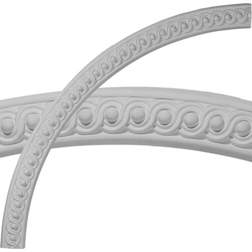 CR55MI 54-1/4"OD x 50-1/4"ID x 2"W x 3/4"P Milton Running Leaf Ceiling Ring (1/4 of complete circle)