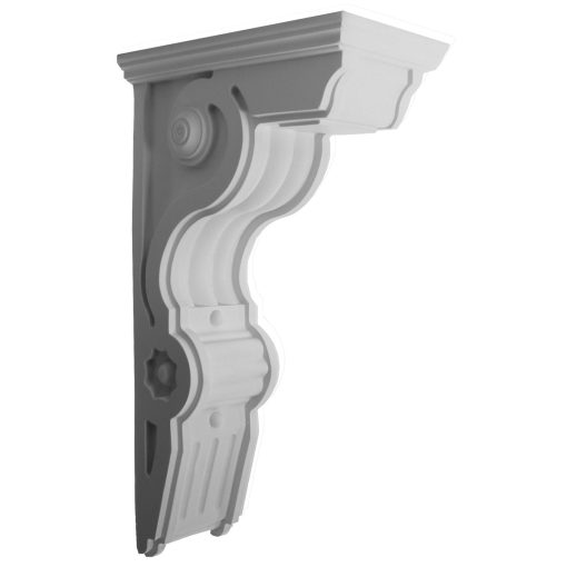 COR06X14X26GI 6-1/2"W x 14-1/2"D x 26"H Giana Large Corbel