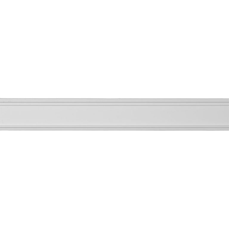 PIR03X00MO 3-1/8"H x 5/8"P x 96"L Monique Pierced Molding with Backplate