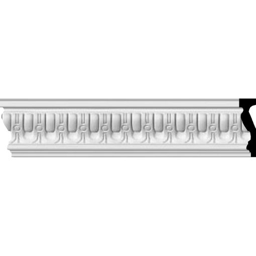 CHA04X01SQ 4-1/8"H x 1-1/8"P x 96"L Sequential Chair Rail