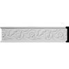 CHA03X00DL 3-1/4"H x 3/4"P x 96"L Delfina Running Leaf Chair Rail