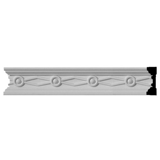 CHA01X00FE 1-1/2"H x 1/2"P x 96"L Federal Chair Rail