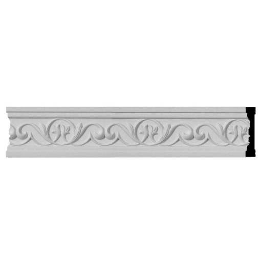 CHA03X00AT 3-1/2"H x 3/4"P x 96"L Attica Running Leaf Chair Rail