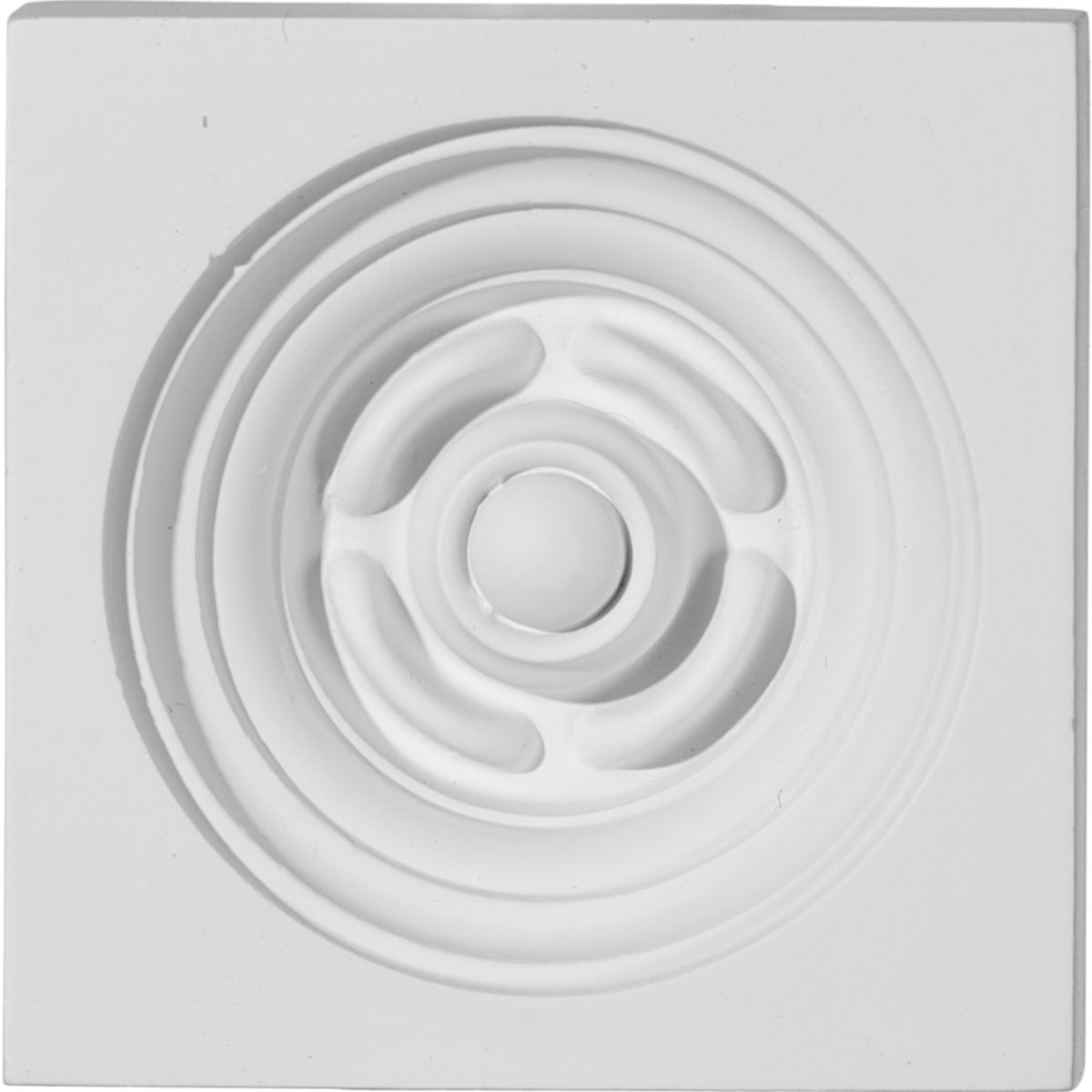 PB03X03X01LY 3-7/8"W x 3-7/8"H x 1-1/8"P Lyon Plinth Block