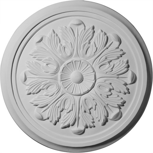 CM17LE 17-7/8"OD x 1-1/8"P Large Legacy Acanthus Ceiling Medallion