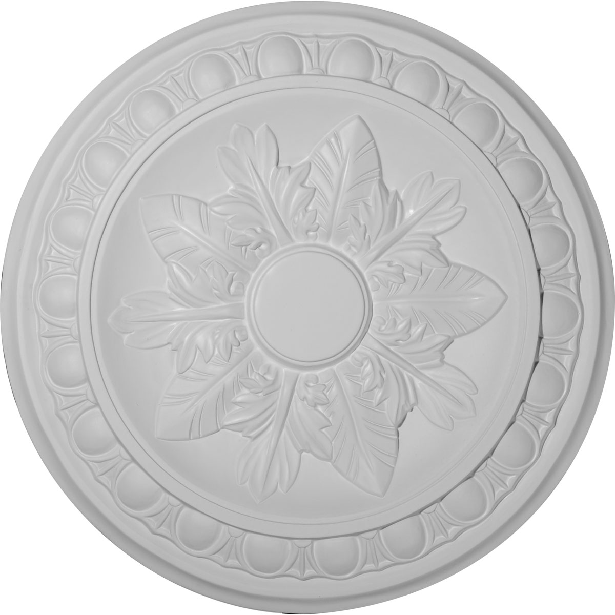 CM17EX 17-3/4" x 3-1/8"ID x 1-1/8"P Exeter Ceiling Medallion
