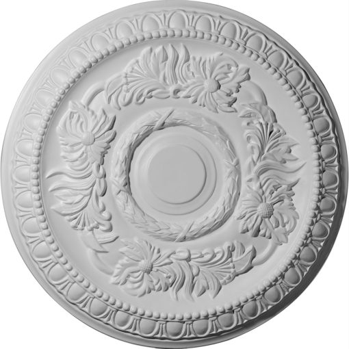 CM17CA 17-5/8"OD x 2-7/8"ID x 1-1/8"P Cambridge Ceiling Medallion