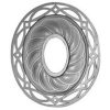 CM20X17LO 20-5/8"W x 17-1/2"H x 7-1/2" x 4-1/2"ID x 1-1/8"P Loera Ceiling Medallion