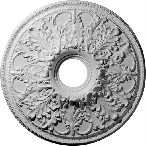 CM23AS 23-7/8"OD x 4-7/8"ID Ashley Ceiling Medallion (Fits Canopies up to 5-1/2")