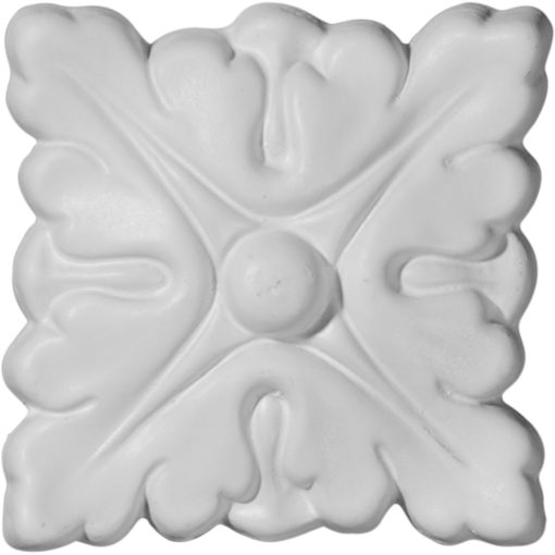 ROS03X03OD 3-7/8"W x 3-7/8"H Odessa Rosette