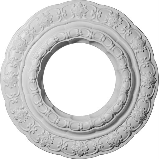 CM15LI 15-3/8"OD x 7"ID x 1"P Lisbon Ceiling Medallion