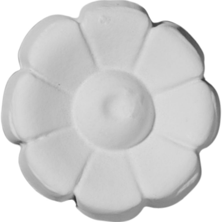 ROS02X02FL 2-1/2"OD Flower Rosette