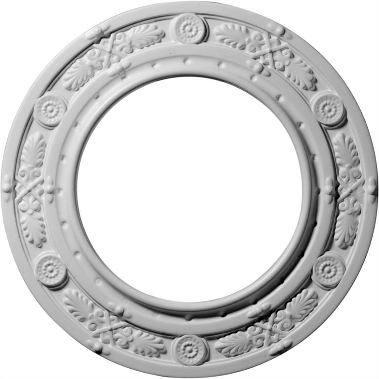 CM10DN 10"OD x 6-1/8"ID x 1/2"P Daniela Ceiling Medallion