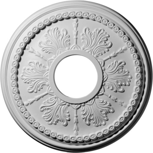CM13TI 13-7/8"OD x 3-3/4"ID x 1-1/4"P Tirana Ceiling Medallion