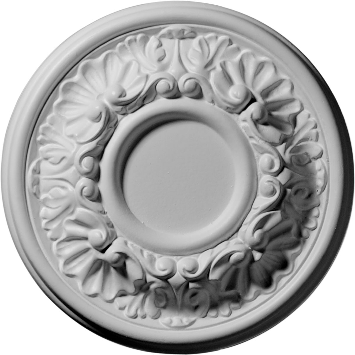 CM07OD 7-1/2"OD x 2-1/2"ID x 1-1/8"P Odessa Ceiling Medallion