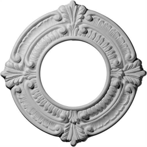 CM09BN 9"OD x 4-1/8"ID x 5/8"P Benson Ceiling Medallion