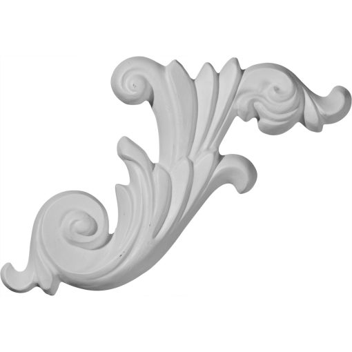 ONL15X07LO-R 15-3/4"W x 7-1/8"H Loera Scroll Onlay,Right