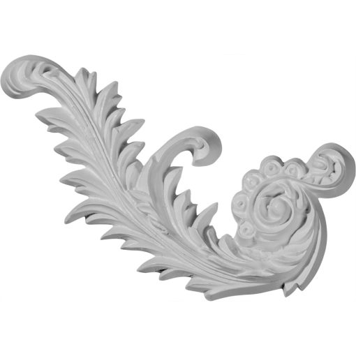 ONL07X04ME-L 7-7/8"W x 4-1/8"H x 3/4"P Medway Scroll Onlay,Left
