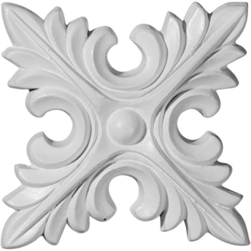 ROS04X04X00LA 5-3/4"W x 5-3/4"H x 5/8"P Lanarkshire Rosette