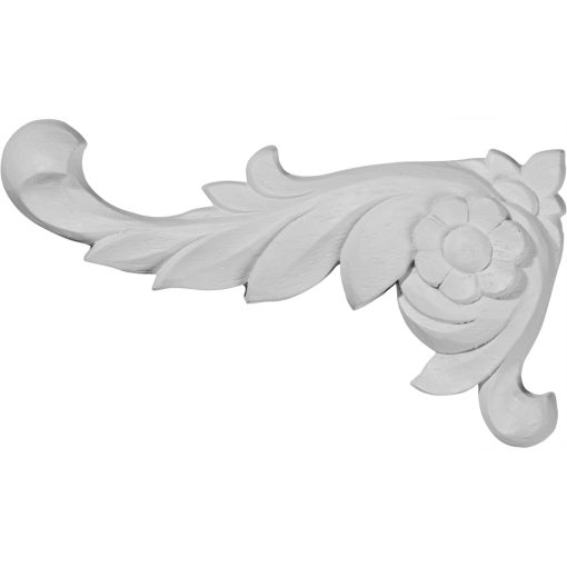 ONL05X03WE-L 5-5/8"W x 3"H x 1/2"P Wellington Scroll Onlay,Left