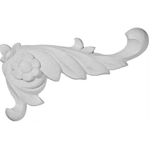 ONL05X03WE-R 5-5/8"W x 3"H x 1/2"P Wellington Scroll Onlay,Right