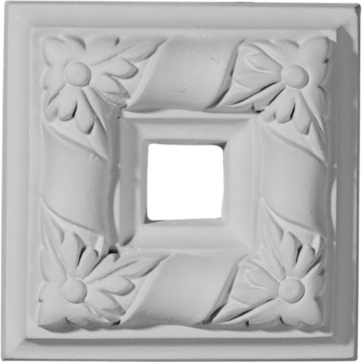 ROS04X04KD 4"W x 4"H Kendall Rosette (Can be used with Kendall Panel Molding)