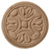 4-1/4"W x 4-1/4"H x 5/8"P Raymond Rosette