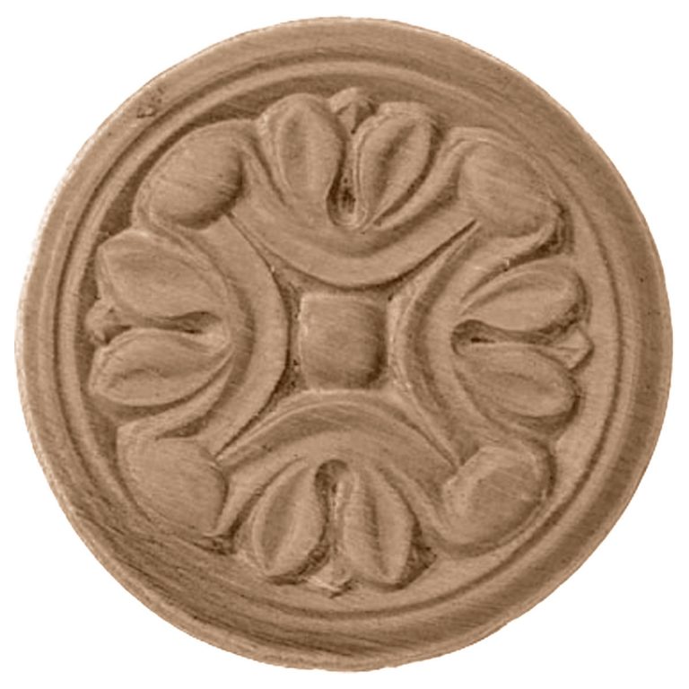5"W x 5"H x 3/4"P Raymond Rosette