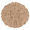 5"W x 5"H x 1"P Kent Rosette