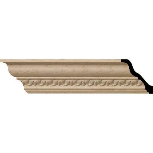 2-1/2"H x 2-3/4"P x 3-1/4"F x 96"L Lanarkshire Wood Crown Moulding (12 Inch Sample of MLD02X02X03LA)