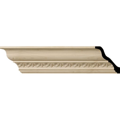 3-5/8"H x 3-1/2"P x 5"F x 96"L Lanarkshire Wood Crown Moulding