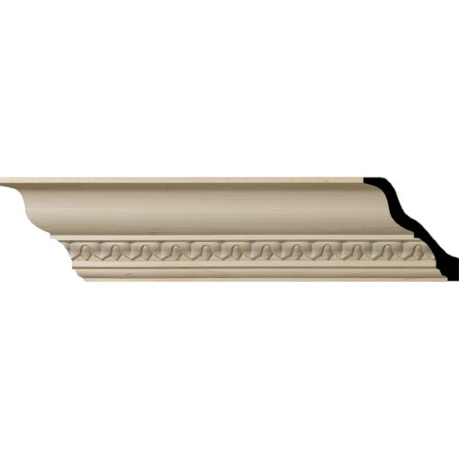 4-7/8"H x 4-3/4"P x 6-3/4"F x 96"L Lanarkshire Wood Crown Moulding