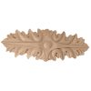 6-3/8"W x 2-3/8"H x 3/4"D Medium Oxford Center